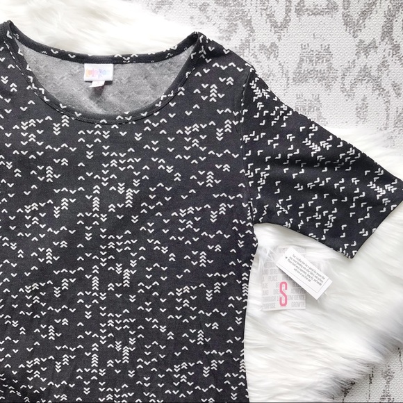 LuLaRoe Dresses & Skirts - LuLaRoe: Julia Dress Small Black and White 9